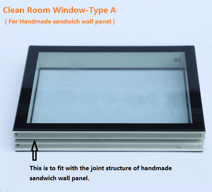 Modular Interior Hospital Double Doors Galvanized Iron 304 Stainless Steel GMP Hygiene