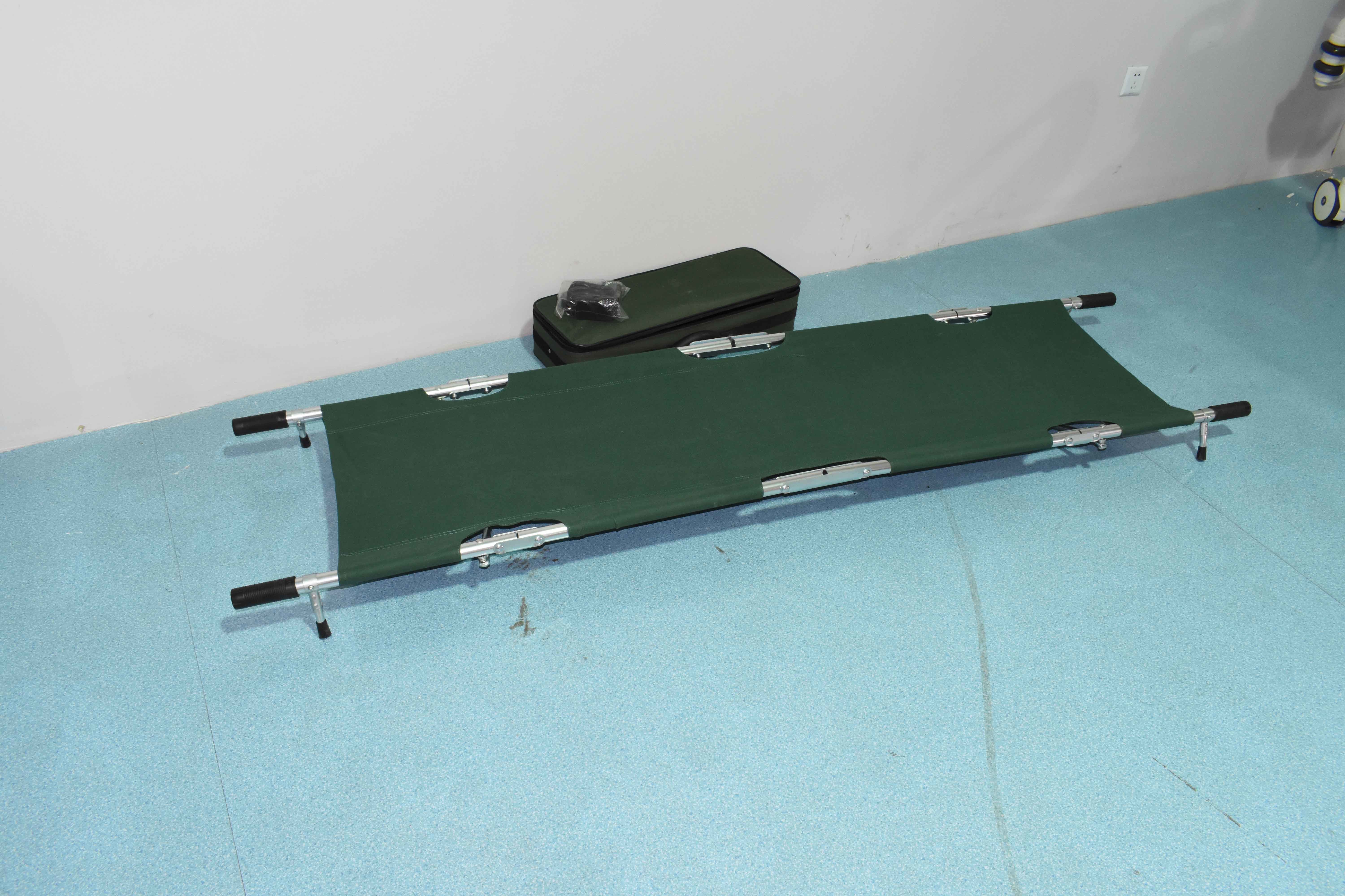 4 Folding Medical Stretcher 214 X 55 X 12cm 159kg For Emergency Rescue
