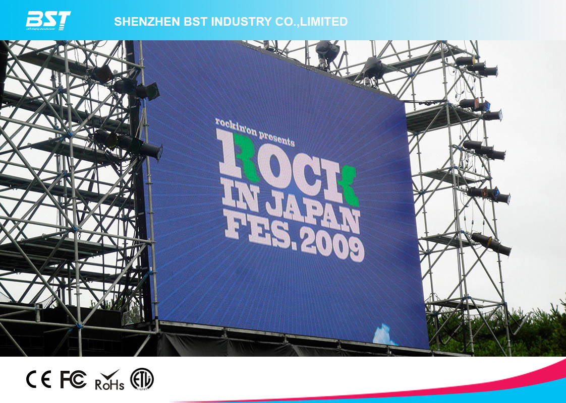 Waterproof P6.25 SMD 3535 Rental LED Display , Outdoor Advertising LED Display Signs