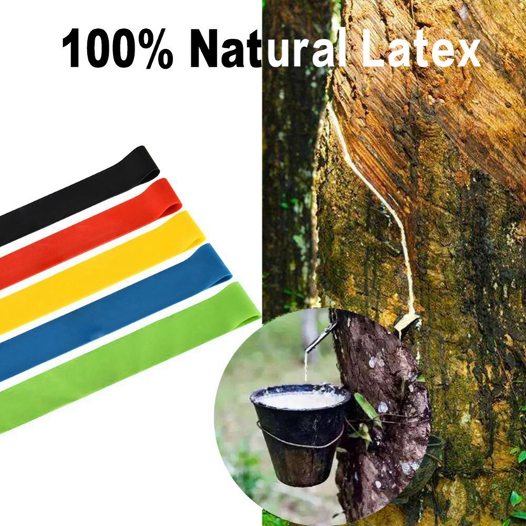 17.8cm*0.8cm Natural Latex Resistance Bands X Light ZHIHUI