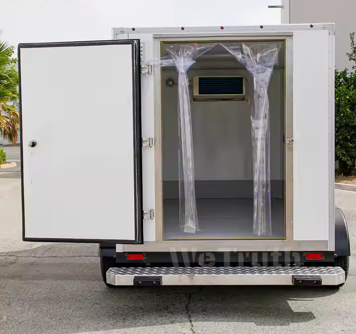 CIMC Australian Standard Support Custom Size Cold Room Cooling Room Freezer Mobile Refrigerator Trucks Trailer