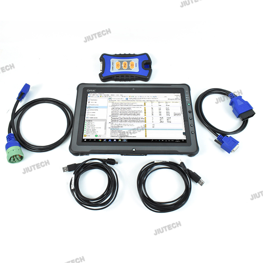 For NEXIQ-3 USB Link for Heavy Duty Truck OBD2 Diagnostic For NEXIQ Version OBD Fault Detector Diesel Engine+Getac F110