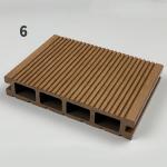 Customized WPC Decking Panel Boards Outdoor Waterproof Composite Material