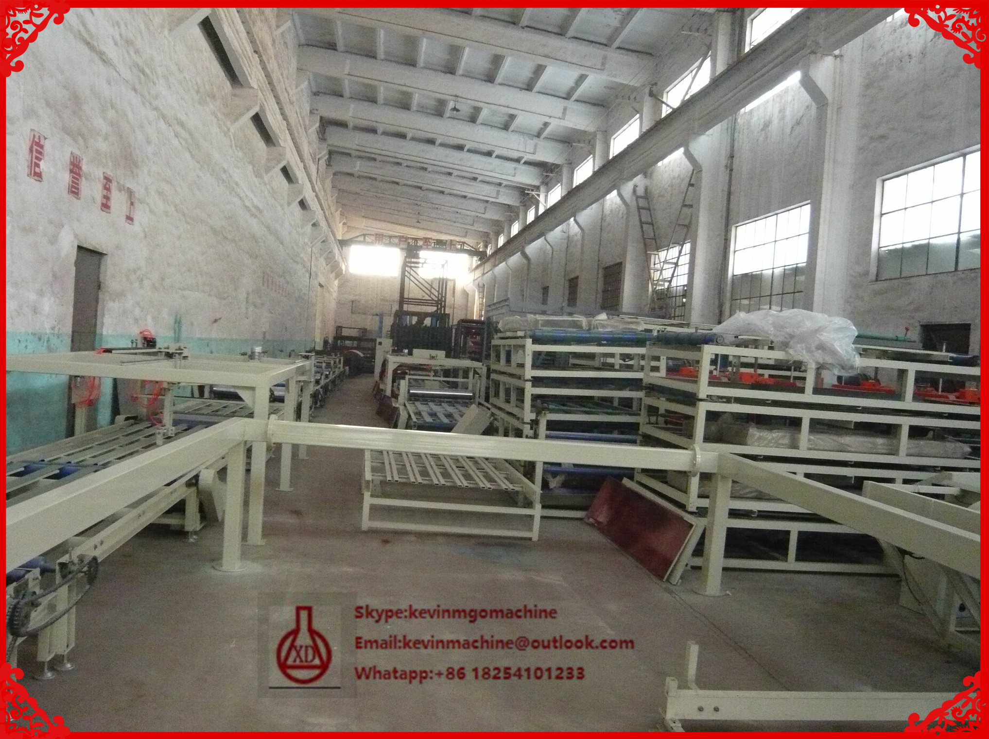 Semi Automatic Wall Panel Equipment for Fiber Cement Board Production 1000 Sheets
