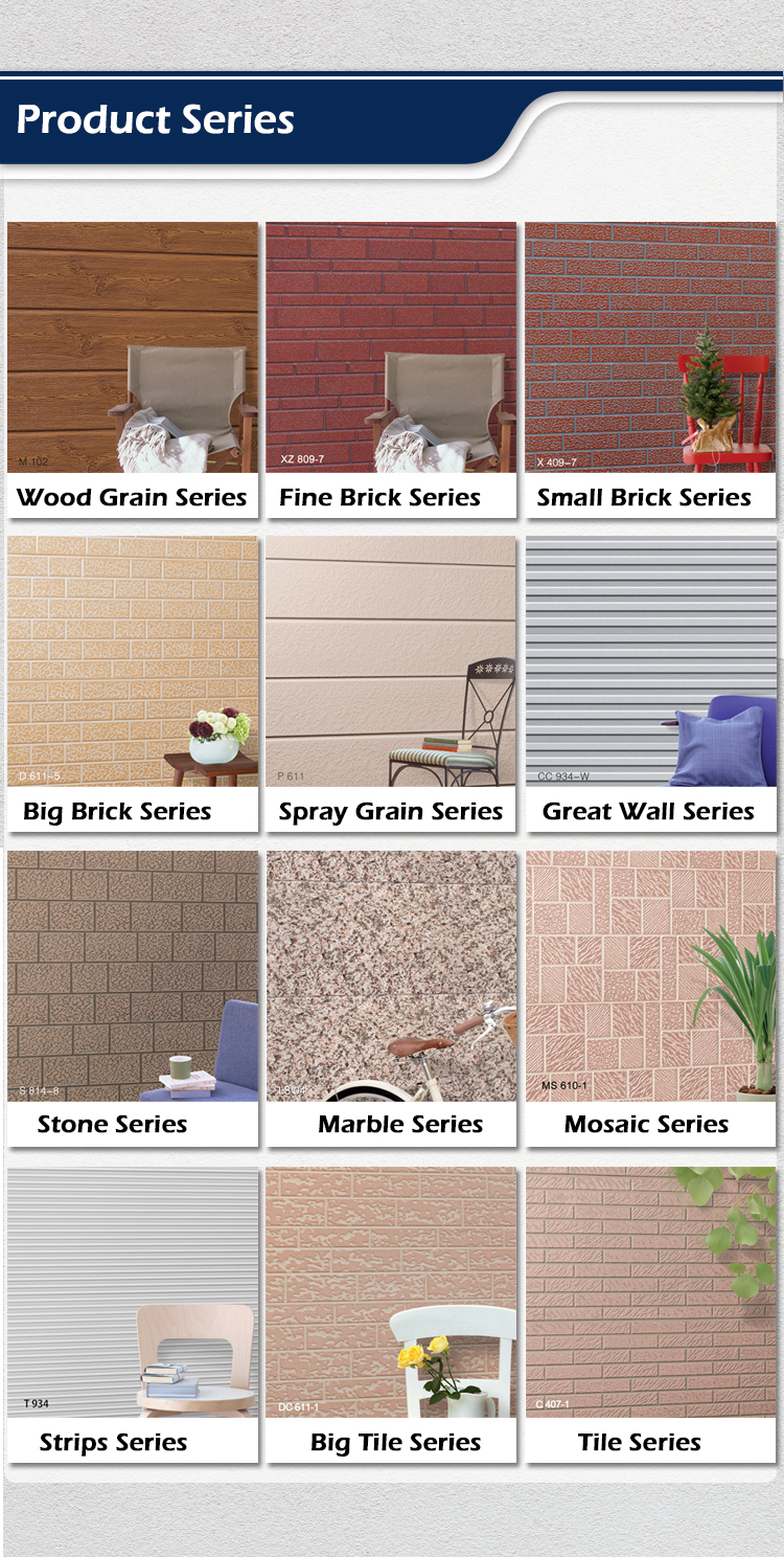 Modern Design Style Fireproof Polyurethane Rock Wool Sandwich Panel for Exterior Wall