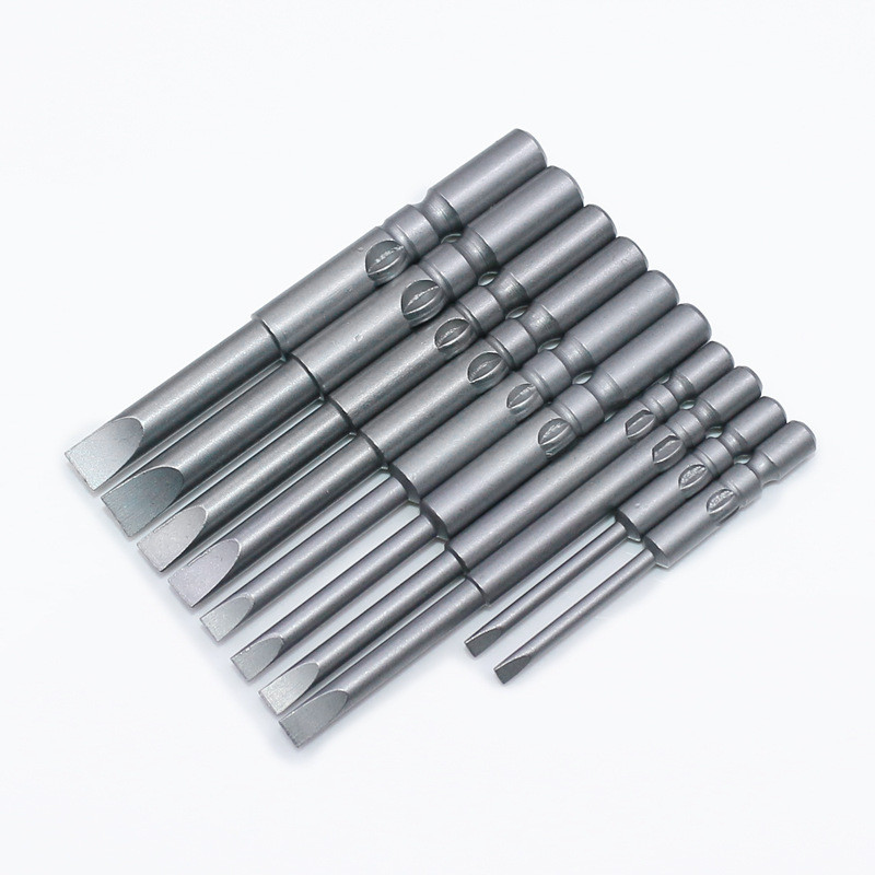 Alloy Steel Socket Drill Bit Antiwear , SL1.6-SL6.0 Slotted Driver Bit