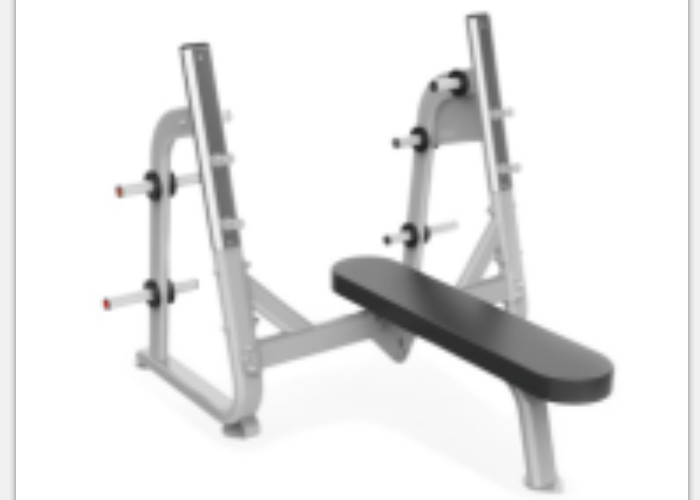 3.0mm Steel Pipe 1230mm Pu Fitness Weight Lifting Bench