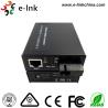 Buy cheap Single Fiber Optic Media Converter , Ethernet Fiber Media Converter 48VDC Power from wholesalers