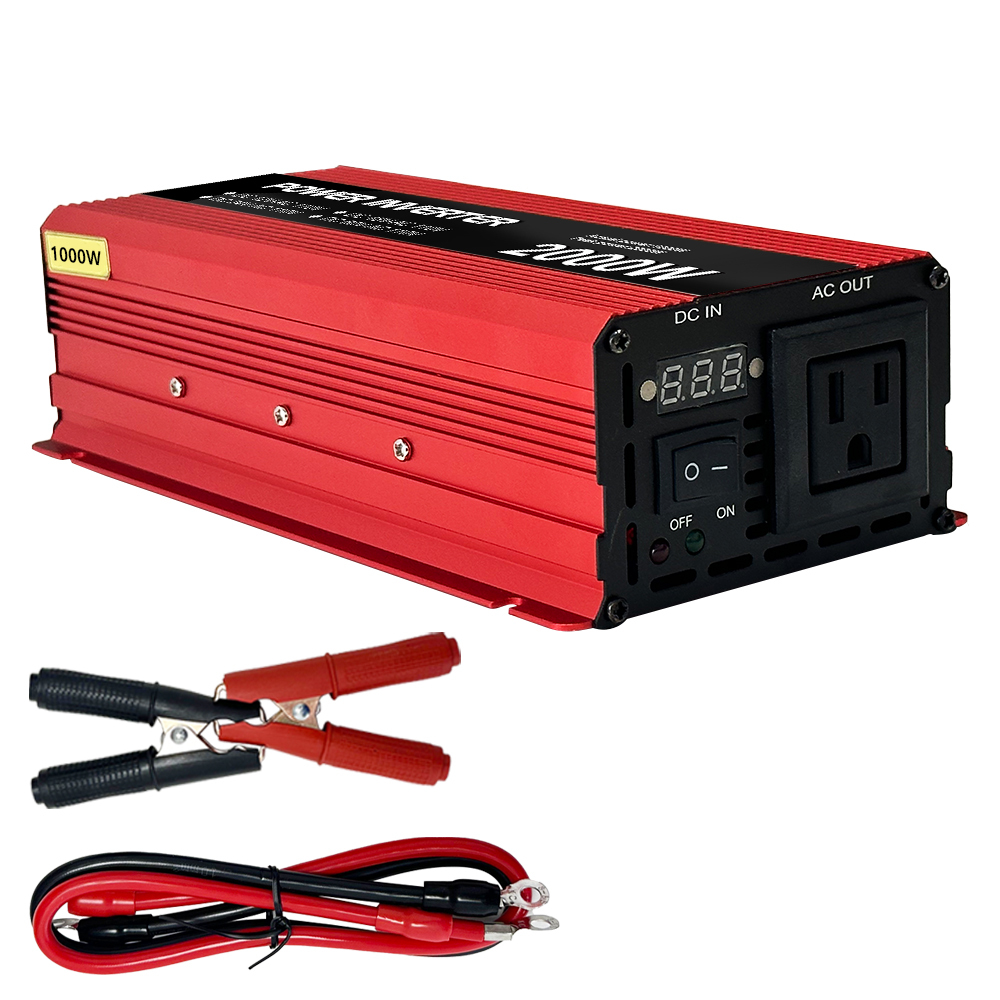 2000W Peak 12V 24V 48V 60V DC to AC Off Grid Power Inverter