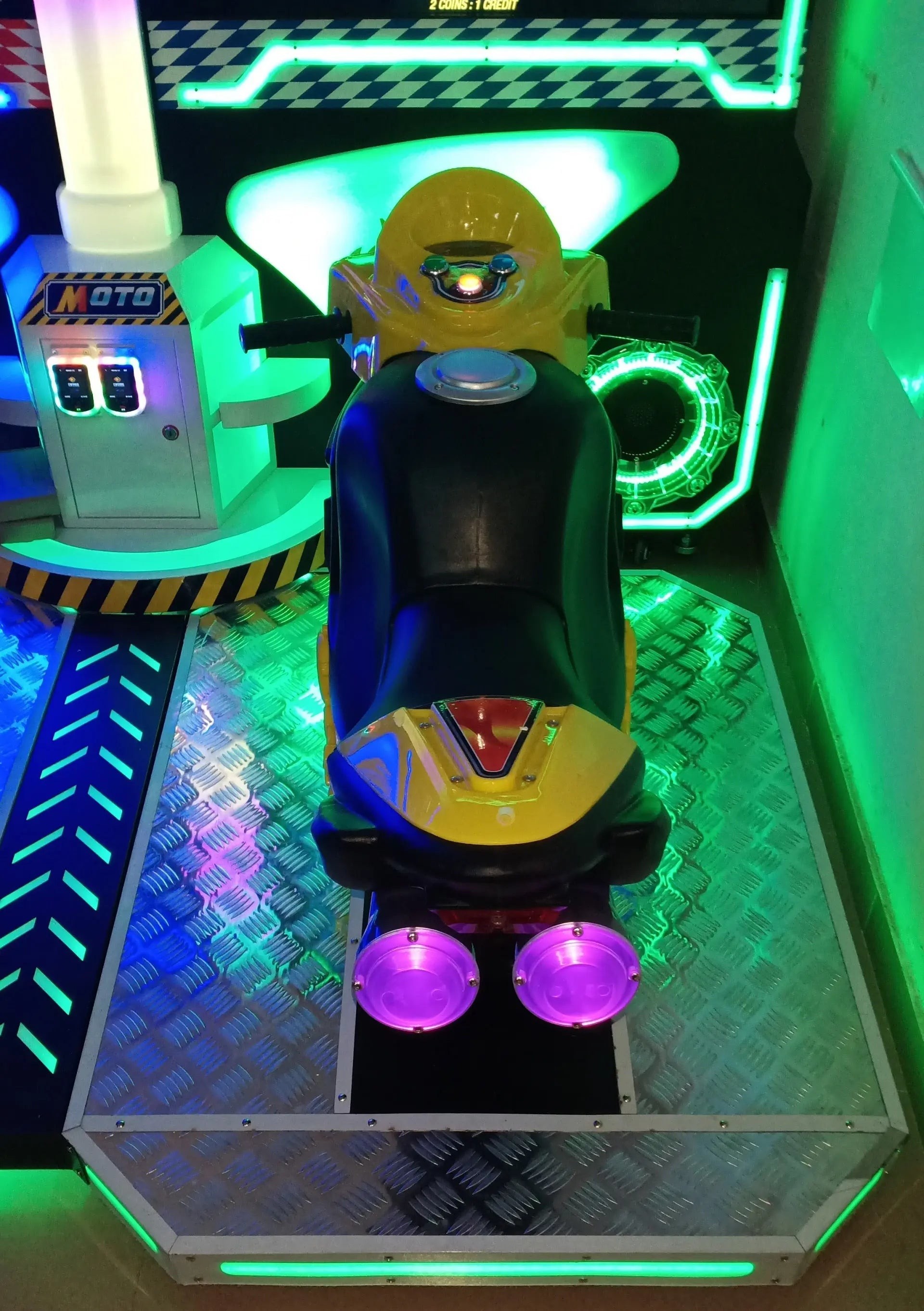 Super Bike 2 FF Twins Motor Hot Sale RAW Racing Game Arcade Coin Operated Game Machine