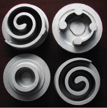 Compressor Scroll 2024/2A12 Forged Aluminum Alloy Part For HVAC New Energy Field