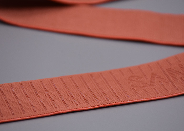 25mm Recycled Jacquard Elastic With Single Side For Garment
