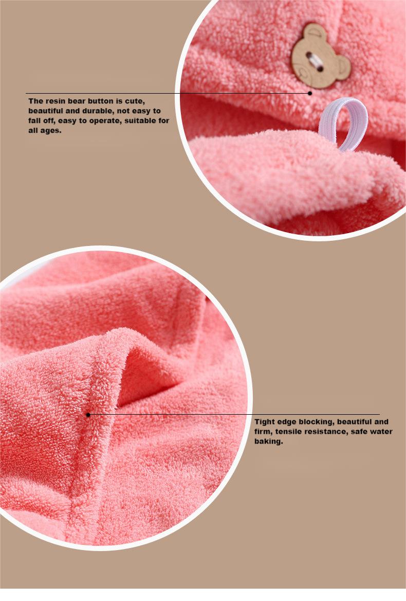 Luxury Quick Drying Microfiber Hair Towel for Girl Women Custom Hair Turban Towel