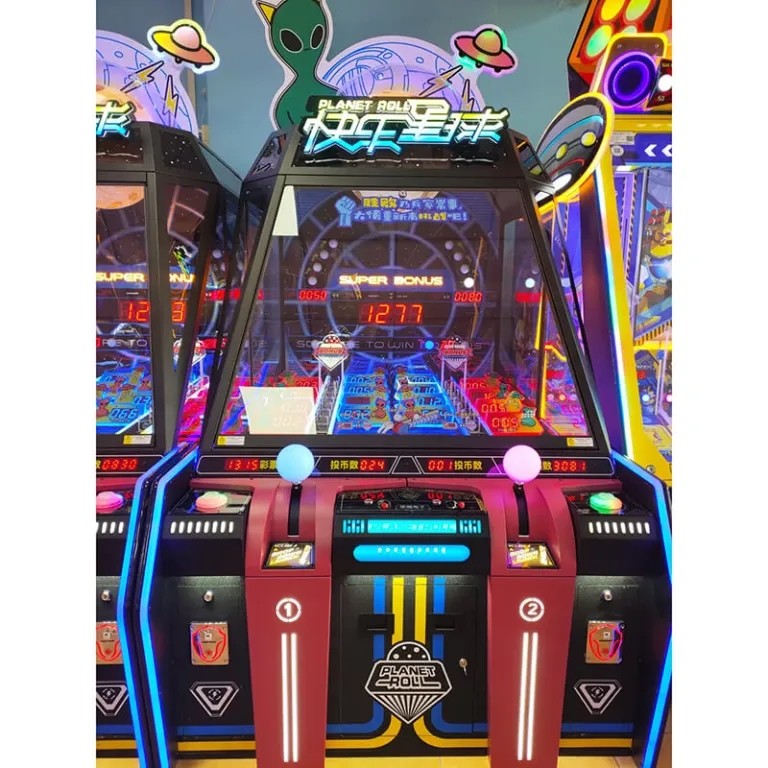 110V Ticket Redemption Game Machine , Pinball Arcade Machine For Amusement