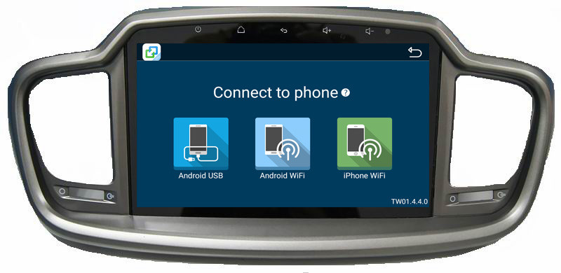 Ouchuangbo car multi media stereo 1080 video android 6.0 for Kia Sorentot with 3g wifi bluetooth gps navi