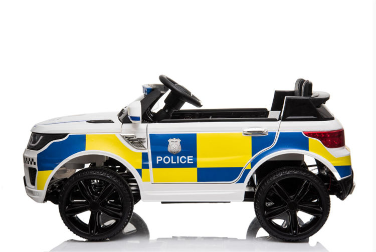 Ride on Police Plastic Car Electric Toys for Kids Music and Light Included