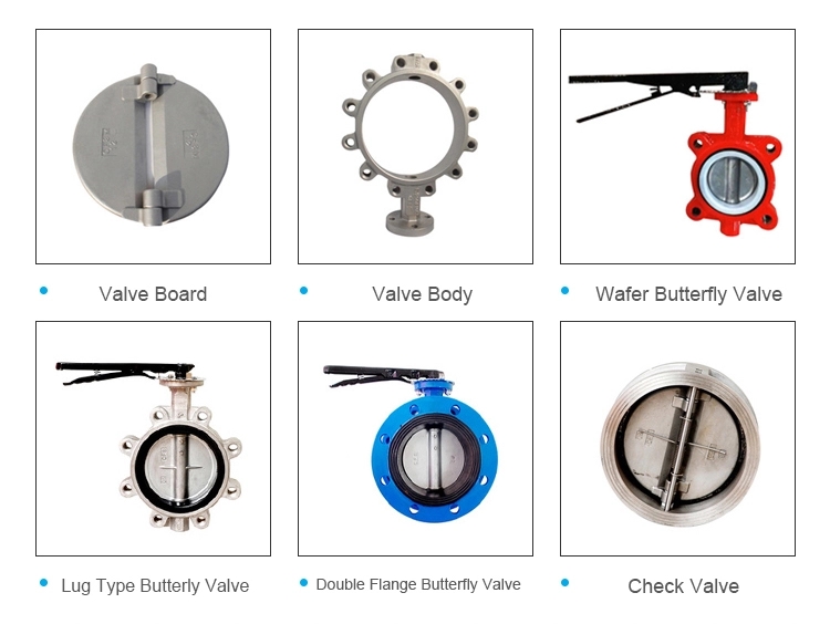A515 Gr60 Brass Butterfly Valve Double Flanged Class600 Pressure