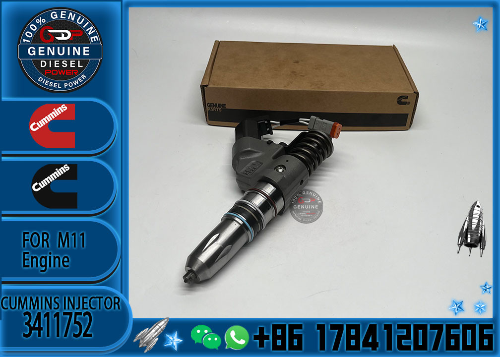 High Quality Diesel Engine Fuel Injector 3411752 3084589 3087557 For CUMMINS ISM QSM M11 Engine