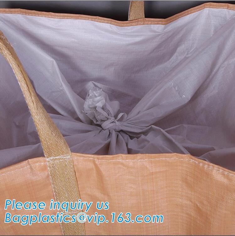 ton jumbo bag for coal,one ton bulk bag,pp woven big bag,100% new polypropylene pp woven bulk bag big bags 1000kg jumbo