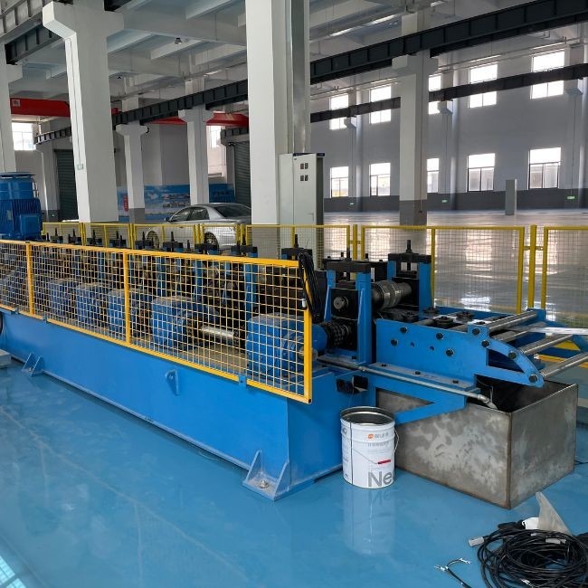 40-45m/min Stud Track Roll Forming Machine With Continuous Flying Cut Technology