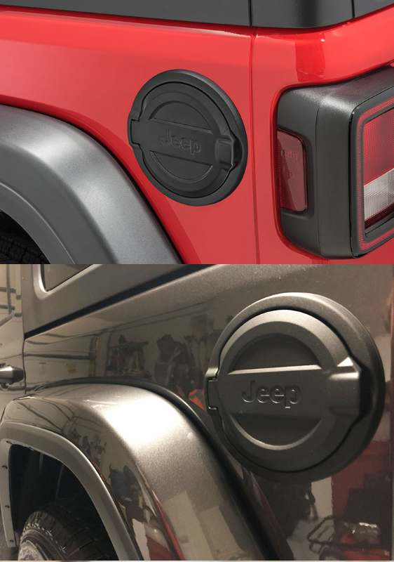 Car Fuel tank cover Locking Car Exterior Accessories for 2007-2018 Jeep Wrangler