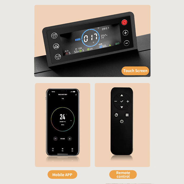 smart heating stove