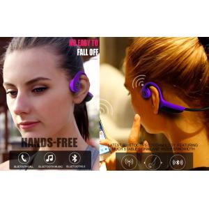 Buy cheap Neckband Bluetooth Noise Cancelling Headphones CE FCC ROHS Certificated product