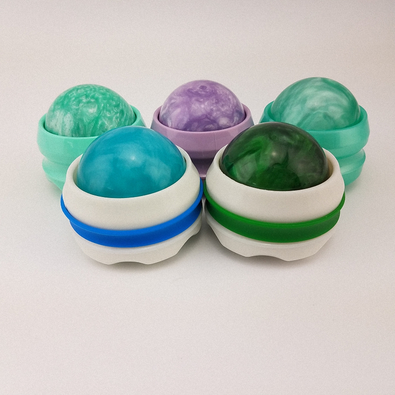 Colorful Round Muscle Massager Ball Resin ABS Material ODM OEM Acceptable