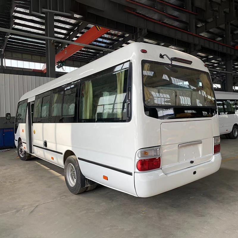 Manual Transmission 25 Seater Used Coaster 30 Seater Bus LHD RHD for Africa Market Sell