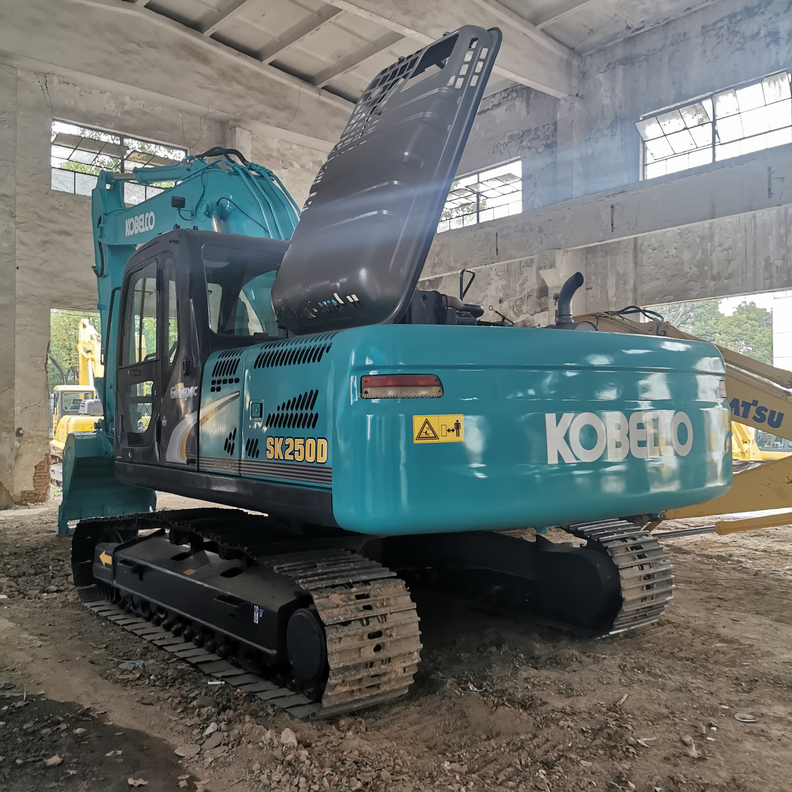 Low-priced Second-hand Kobelco SK250d Excavator and Low Working Hours Affordable Deal
