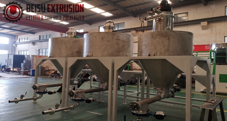 Fully Automatic 2000kg/h Pvc Mixer Machine With Online Dosing System