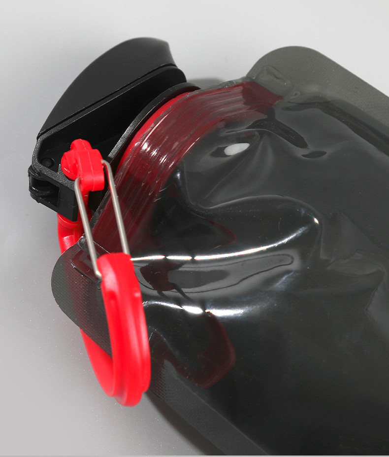 700ml PET PA PE Foldable Collapsible Water Bottle For Travel