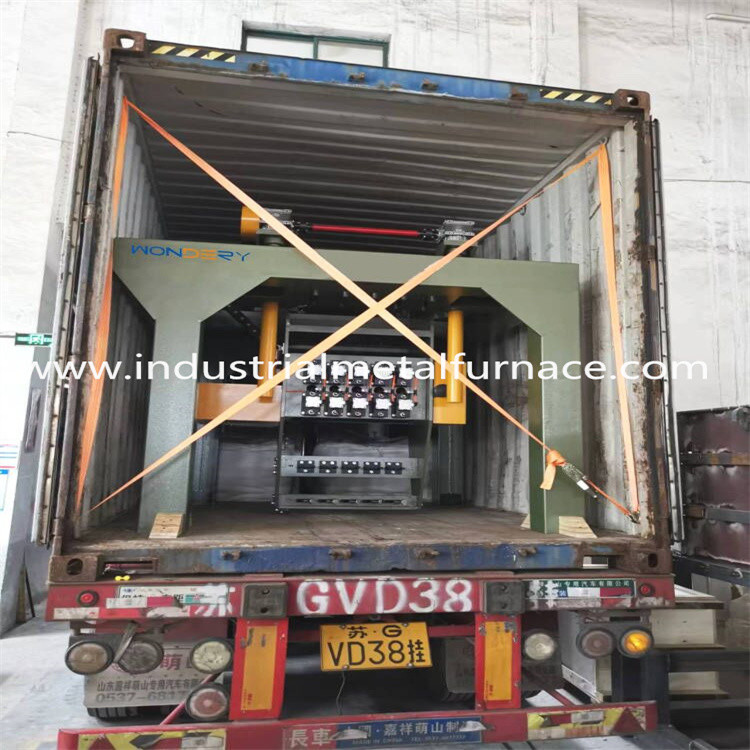 400KW Tilting Induction Furnace For Brass And Red Copper Melting Process