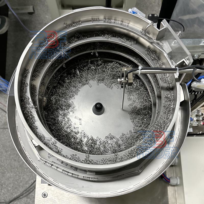 Springs Vibratory Bowl Feeder OEM / ODM Specialty Customized Design Hardware Parts Feeder