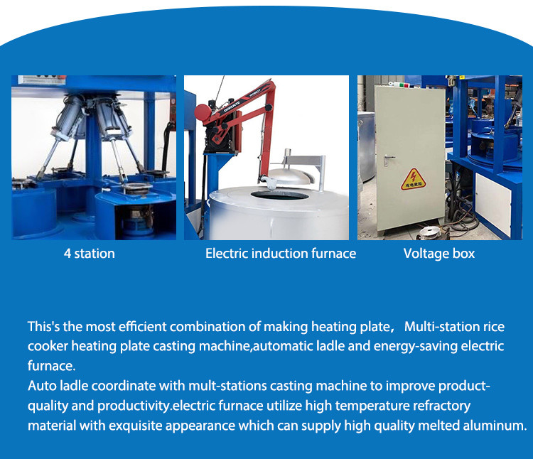 Multi Station Automatic Die Casting Machine For Heating Element