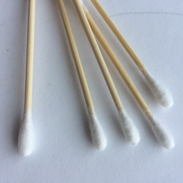Double Heads Biodegradable 75mm Bamboo Cotton Buds