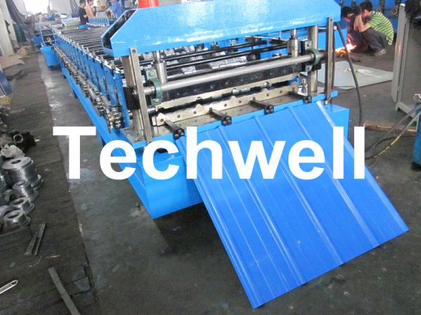 Quality TW-18-228.5-914 Roof and Wall Cladding Roll Forming Machine With Hydralic Cutting and PLC Control for sale