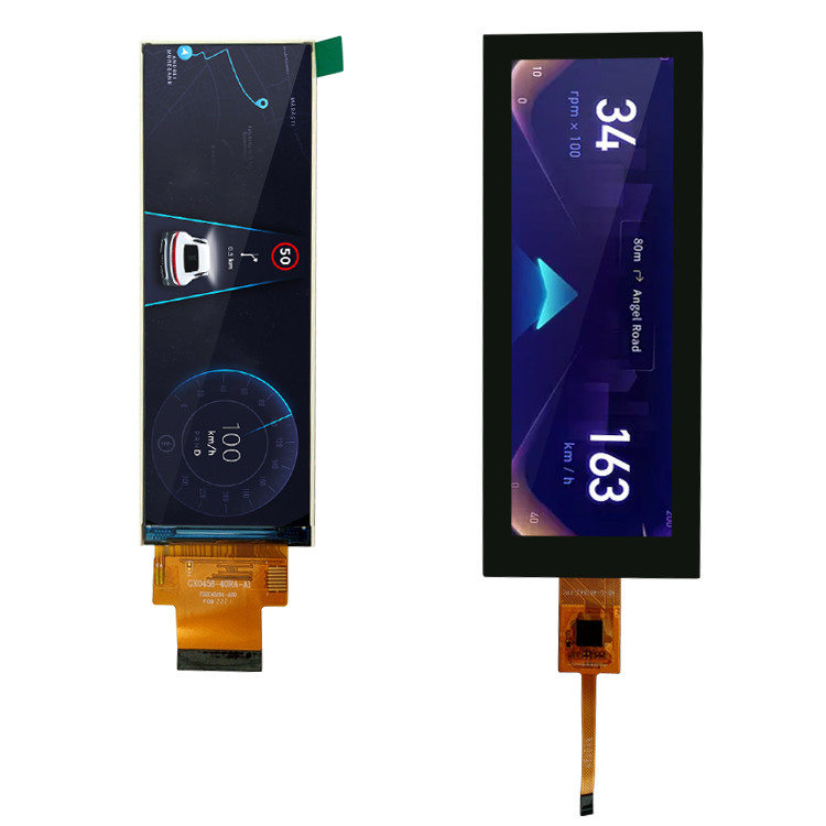4.58'' Stretched Display 320x960 4.6 inch Bar Type LCD Display RGB 40Pin
