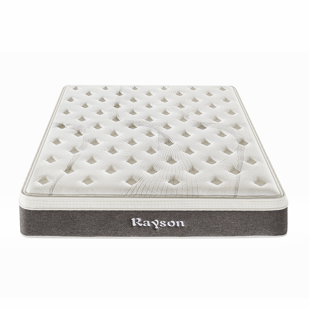 Euro Top Latex Foam 7 Zones Rolled Pocket Spring Mattress King Size