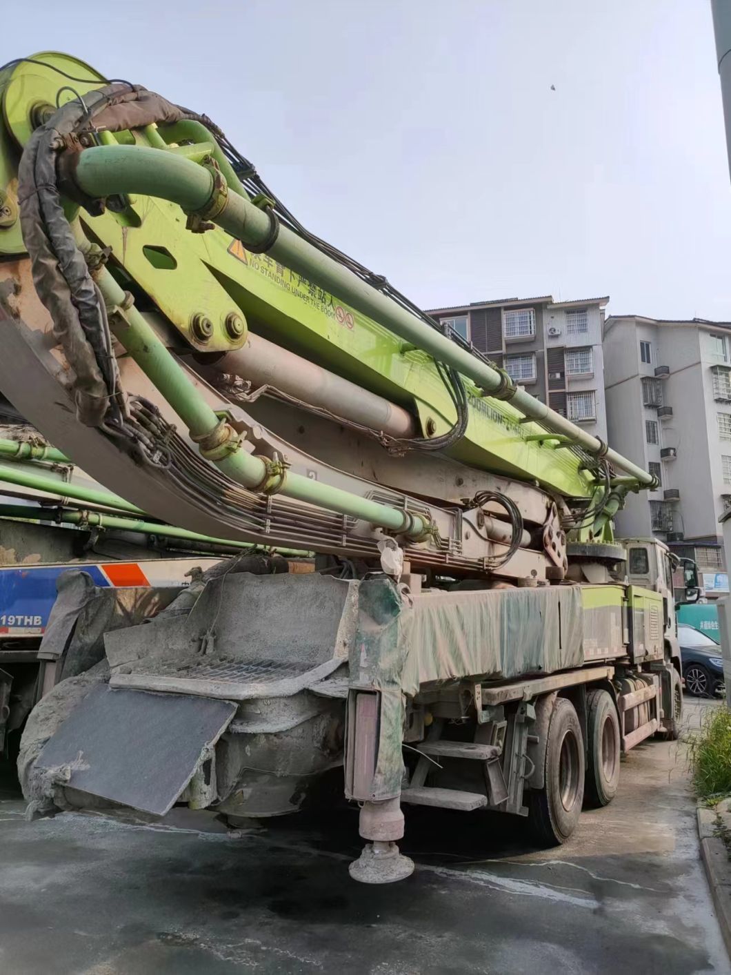 Zoomlion Heavy Industry Concrete Pump Truck 50 Meters, Discount for Sale