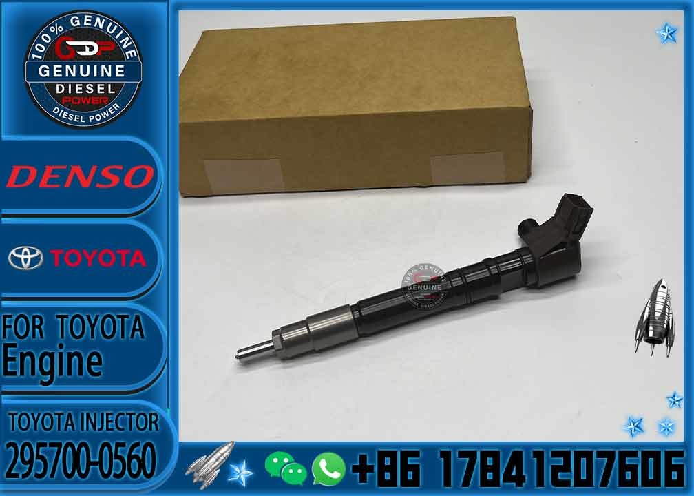 Common Rail Injector 295700-0560 23670-0E020 23670-09430 23670-11020 23670-19025 236700E020 For Toyota 2.4d 2GD-FTV REVO