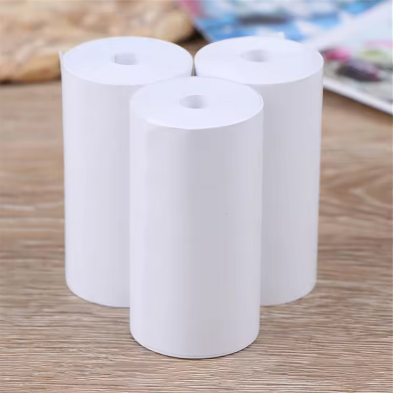 Smooth Cash Register Paper Thermal Paper Rolls at for Portable Printer Stickers
