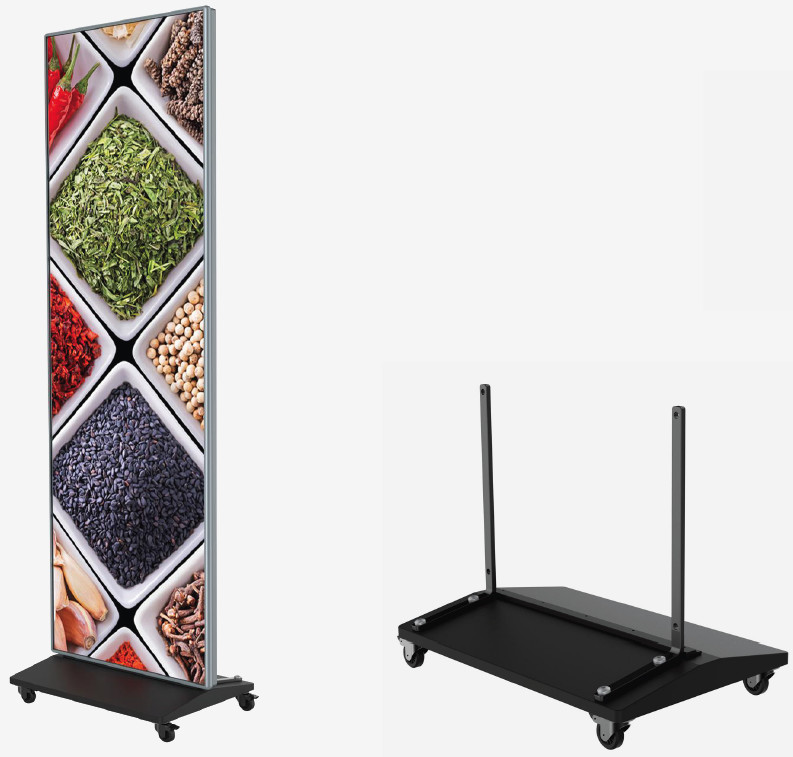 Indoor P2.5 83in LED Advertising Digital Signage 1R1G1B