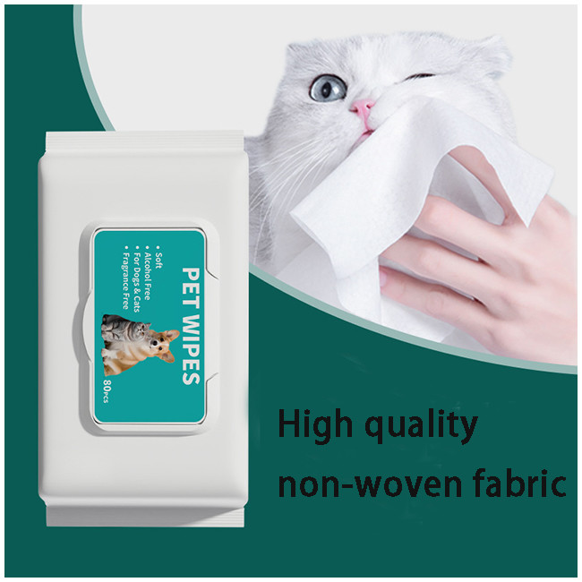 Wet Wipes For Cats And Dogs Wiping Tear Stains And Cleaning The Body No Wash Deodorizing Cleaning Wipes