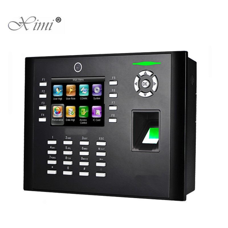 Fingerprint Access Control And Time Attendance System Iclock680 Webserver With Camera 13.56MHZ IC Card Fingerprint attendance