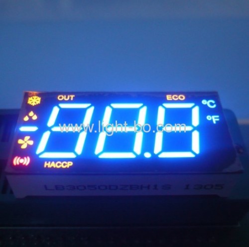 Ultra White/Red 0.50-inch 3 1/2 digit led seven segment air conditioner displays