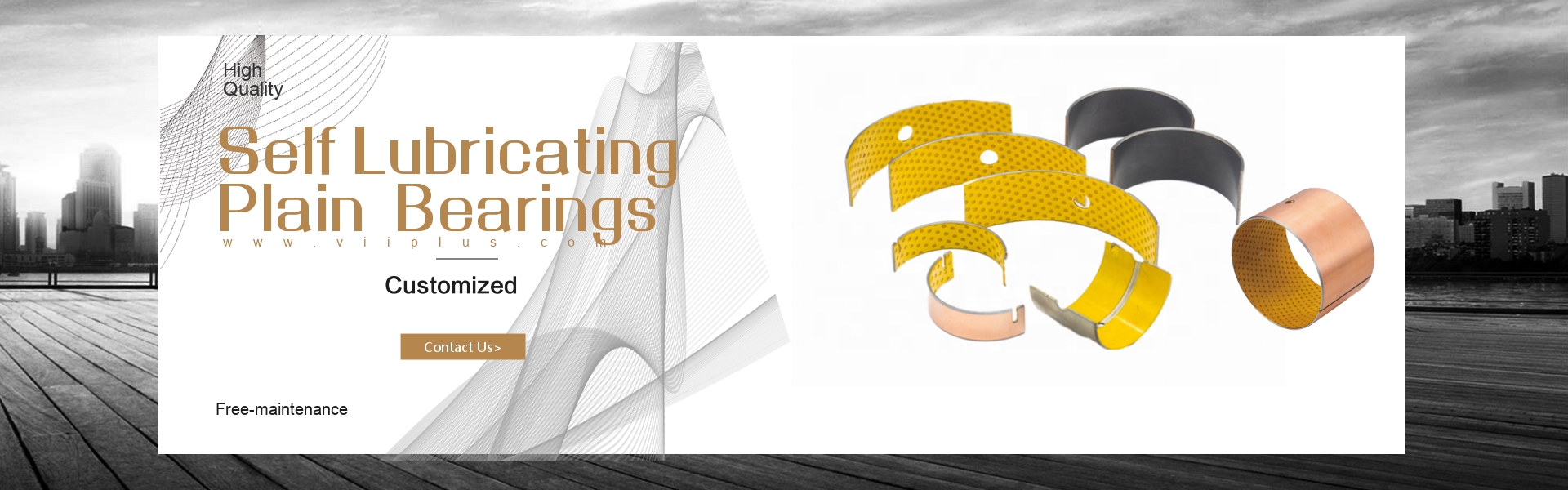Self Lubricating Plain Bearing