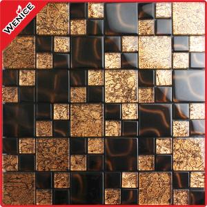 Buy cheap China manufacturer brown wall crystal mosaic tiles product