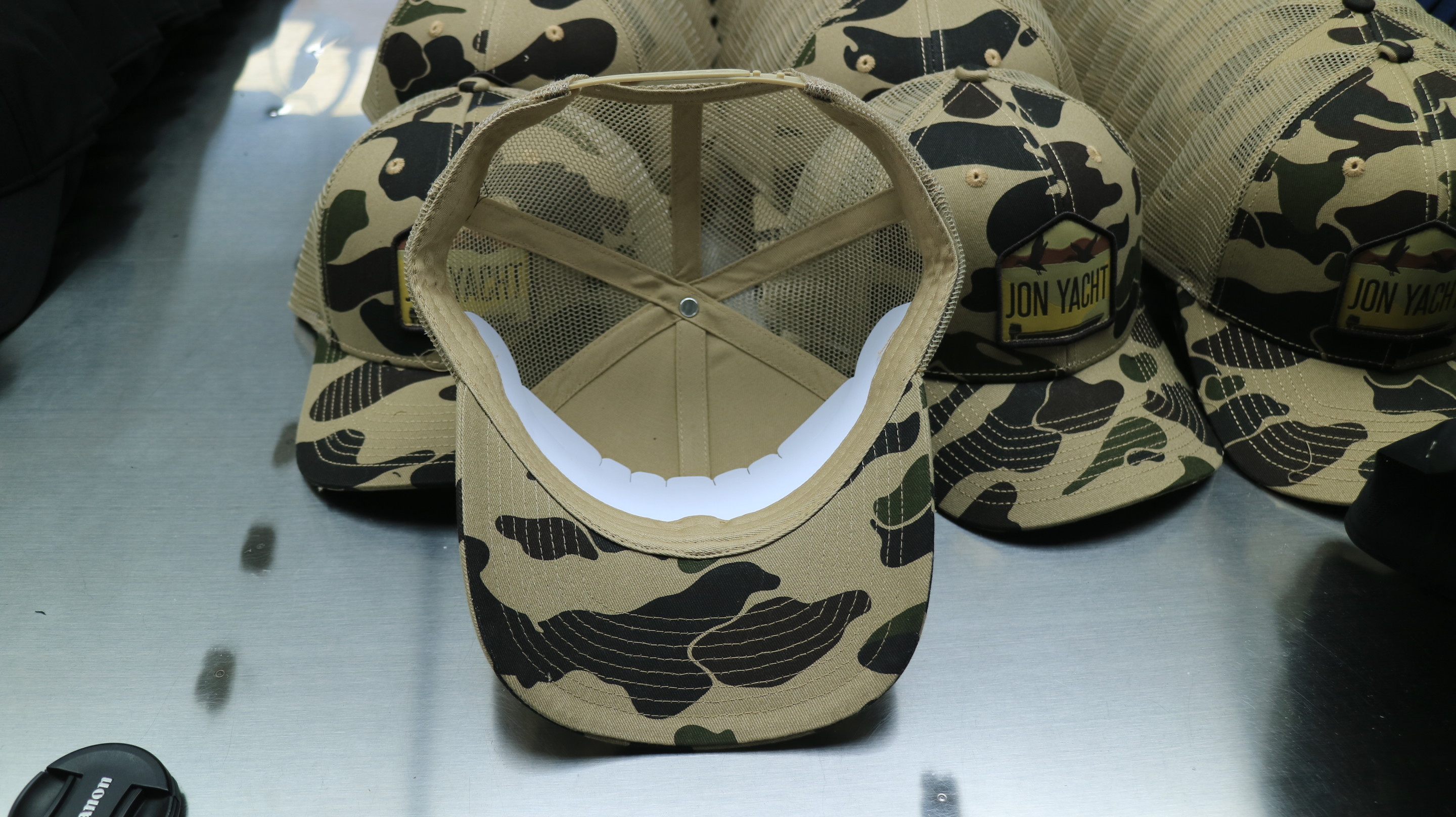 Custom 6 Panel Richardson 112 Plain Blank Black Trucker Cap