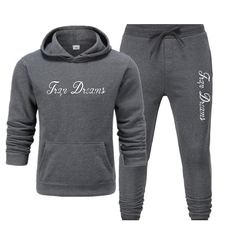 OEM Order Custom Sportswear Long Sleeve Men's Tracksuit / Sweat suit/ Jogging Suits
